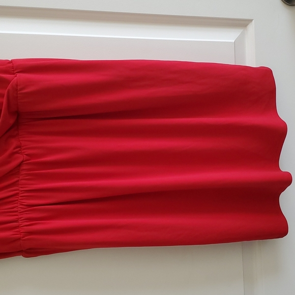 Jessica Simpson Red hot beaded dress - Picture 3 of 10